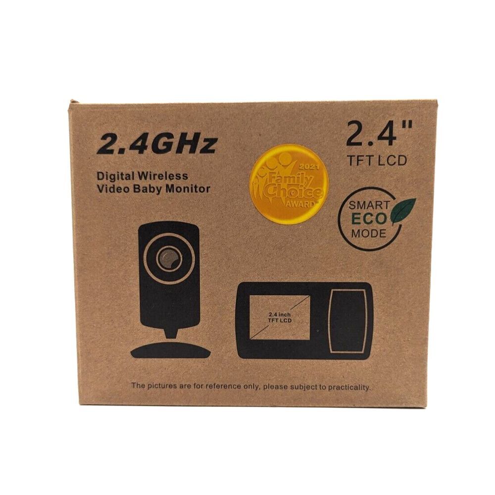 VTimes HB31 White Black 2.4 GHz TFT‎ LCD Digital Wireless Video Baby Monitor
